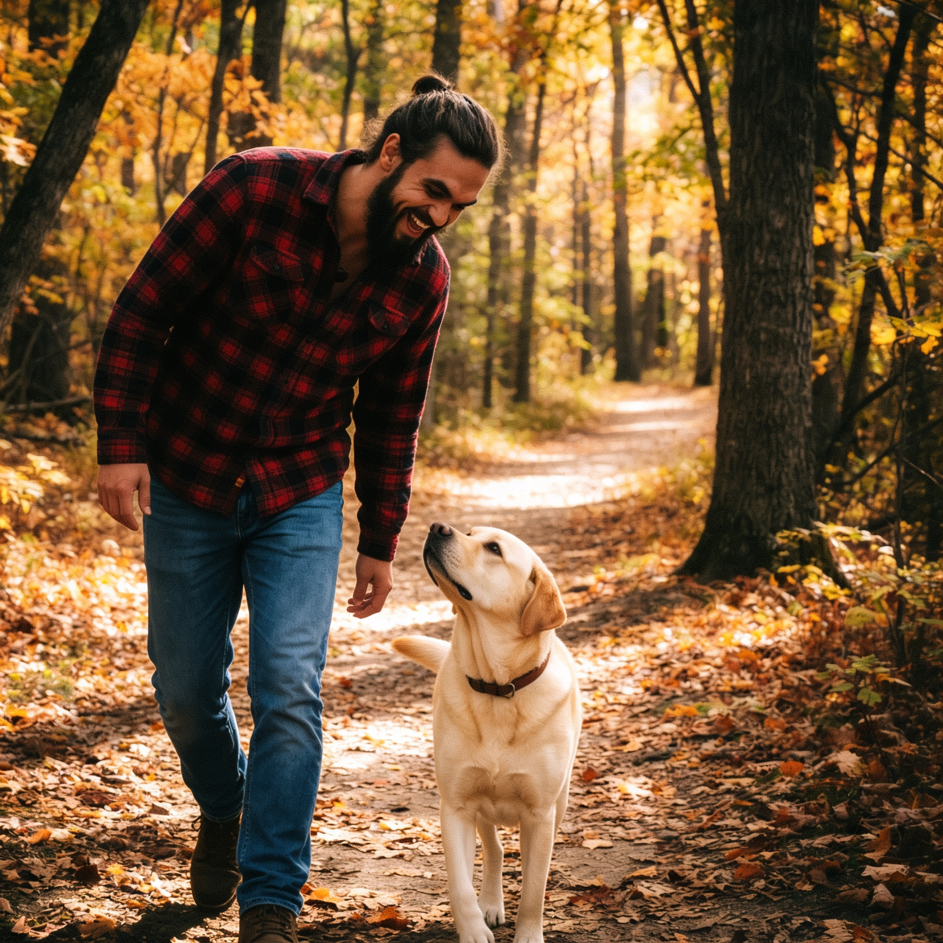 Trail Walk with Dog — sample
